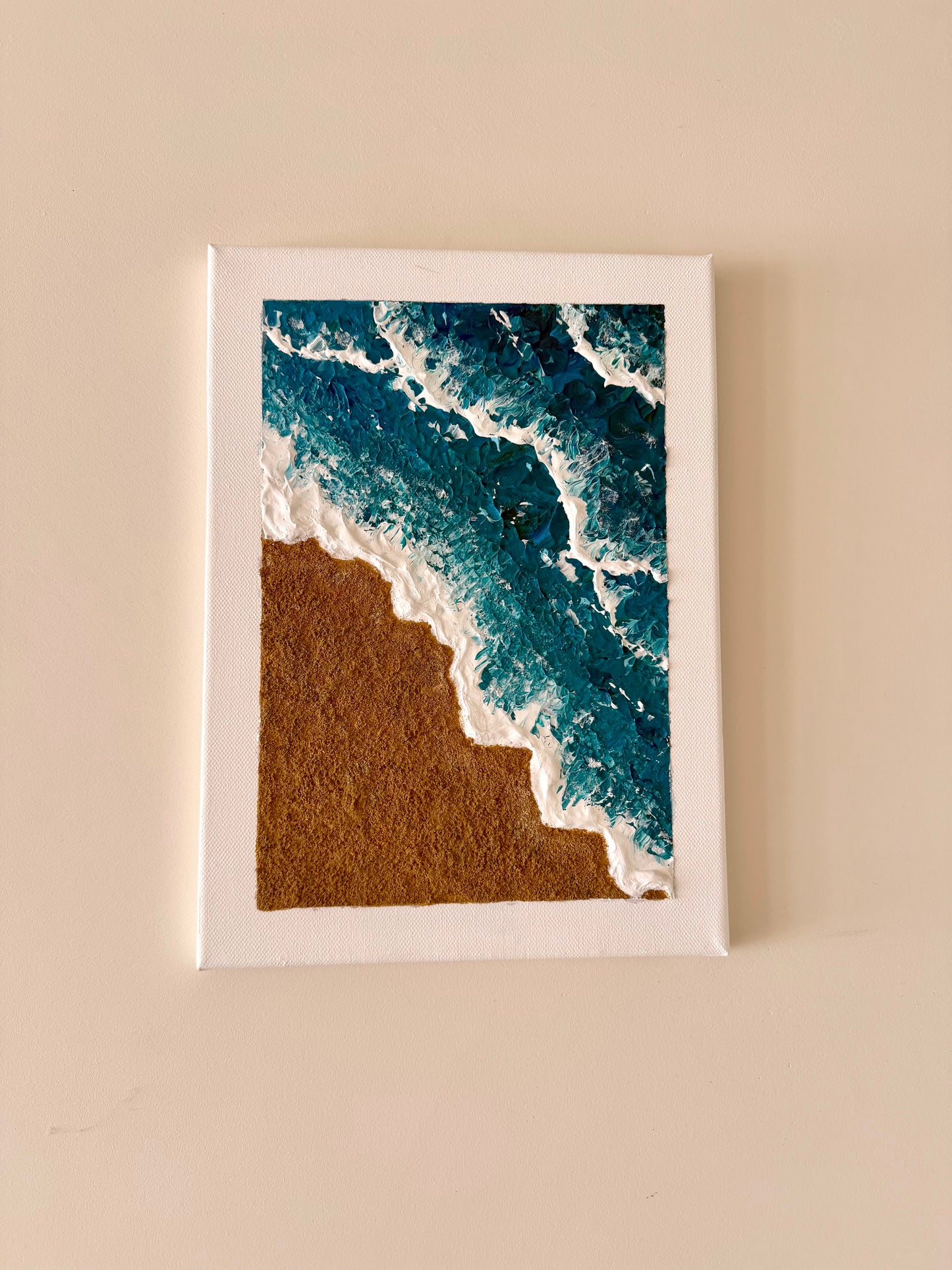 Custom Textured Seascape Painting