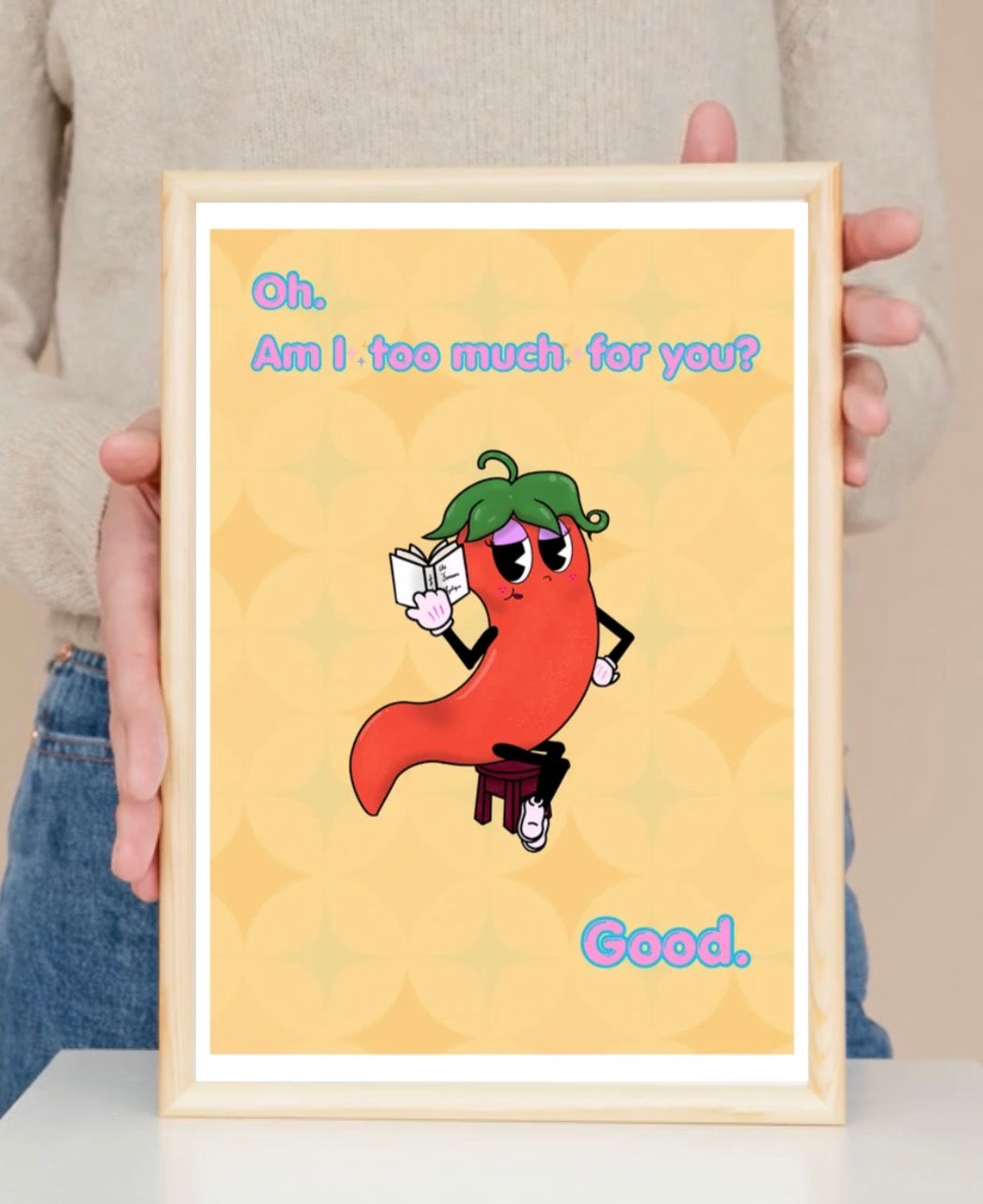 The spicy pepper print