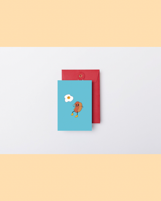 Bite-Sized Food Characters Prints